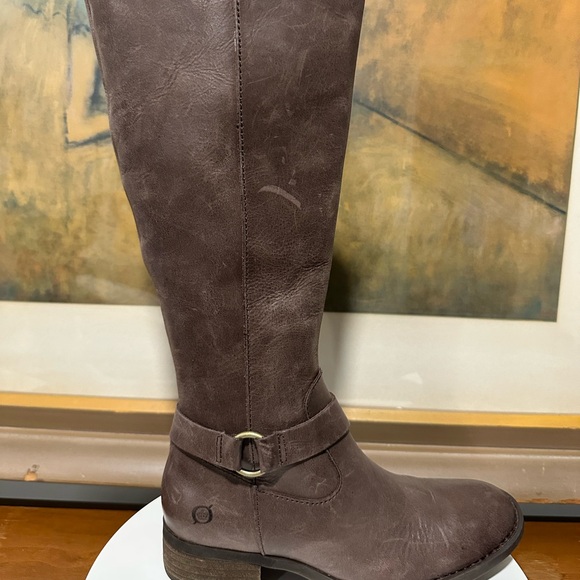 🌸BORN🌸 Saddler Tall Riding Boot Brown Size: 5.5 - Picture 9 of 13